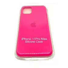 Fundas O Carcasas iPhone 11 Pro Max Silicone Case Fucsia