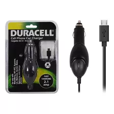 Cargador De Auto Duracell Du5272 Micro Usb 2.1a