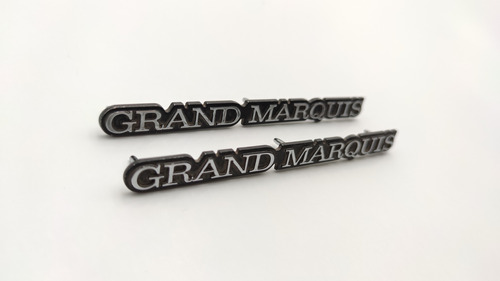Emblemas Grand Marquis Laterales 1981-1986 Originales Auto Foto 2