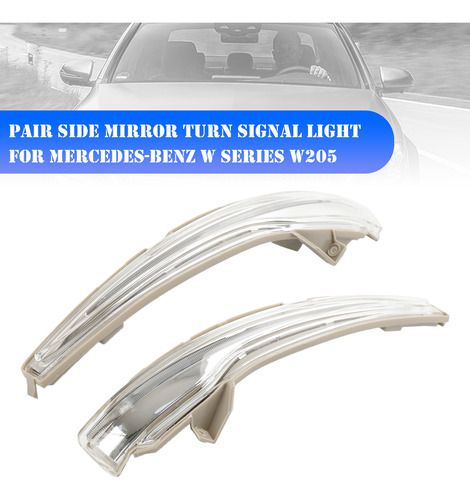 Par De Luces Intermitentes Para Mercedes-benz Serie W W205 Foto 5