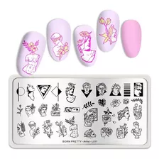 Born Pretty Placa Sello Uñas Stamping Bp-l011 Artist Series