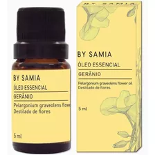 Óleo Essencial Geranio By Samia 5 Ml Puro E Natural