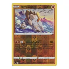 Tarjeta Pokemon Terrakion 097/195 Hrrh Holo Silver Tempests