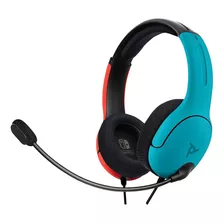 Auriculares Con Microfono Pdp Para Nintendo Switch Azul/r...