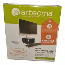 Mesa Artecma Graduable Para Pc 5 Alturas-22 Cm Ajustable