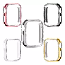 Case Strass Luxo Premium P/ Smartwatch Iwo Apple Watch Cores