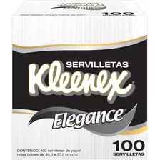Servilletas Kleenex Elegance Hoja Doble 100 Servilletas