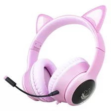 Audífonos Gamer Epik Cat Ear Led Rgb