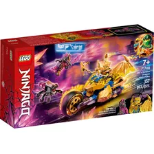 Lego Ninjago 71768 Motocicleta De Dragão Dourado Do Jay 