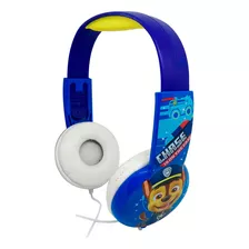 Audífonos Infantiles Disney Paw Patrol Chase, Over-ear Color Azul