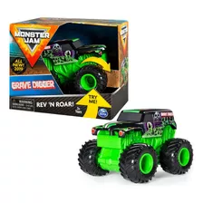 Brinquedo Monster Jam Rev N Roar Grave Digger Sunny 2023