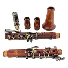 Clarinete Profesional De Madera Roja En Si Bemol Klarnet M18