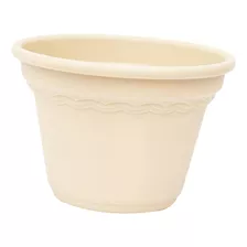 Vaso De Planta Com Furos De Drenagem Resina 21,6 Cm X 30 Cm