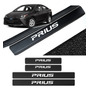 Sticker Proteccin De Estribos Prius Toyota Fibra De Carbono