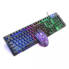 Conjunto Luminoso De Teclado Y Ratón Ziyou Lang, Ordenador D