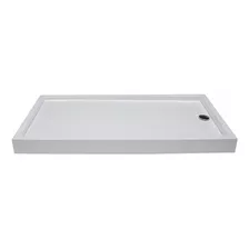 Receptáculo Rectangular Acrílico Sanitario Reforzado 160x75