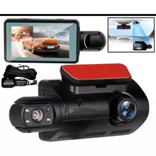 Camera Veicular Dvr Dual Lens Wifi 