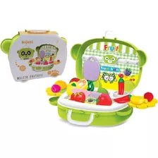 Maleta De Brinquedo Frutaria Verde Dican Móvel Kids - 2172