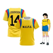 Camiseta Super Campeones Andy Johnson Oliver Atom Niupi 