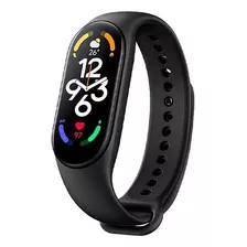 Relógio Smartwatch Smartband M7 Para Ios E Android Preto Desenho Da Pulseira Lisa