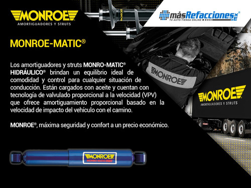 Par Amortiguadores Delanteros Monro-matic S10 4wd 83-04 Foto 5