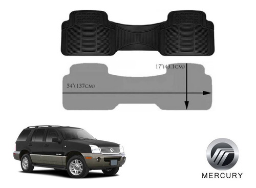 Tapetes Uso Rudo Mercury Mountaineer 2004 Rubber Black Origi Foto 3