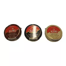 Kiwi Marron / Negro / Neutro 1-1 / 8oz 3 Paquetes (1 Color