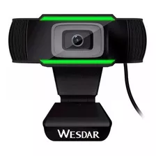 Webcam Wesdar Usb Full Hd 1080p Con Micrófono Incorporado