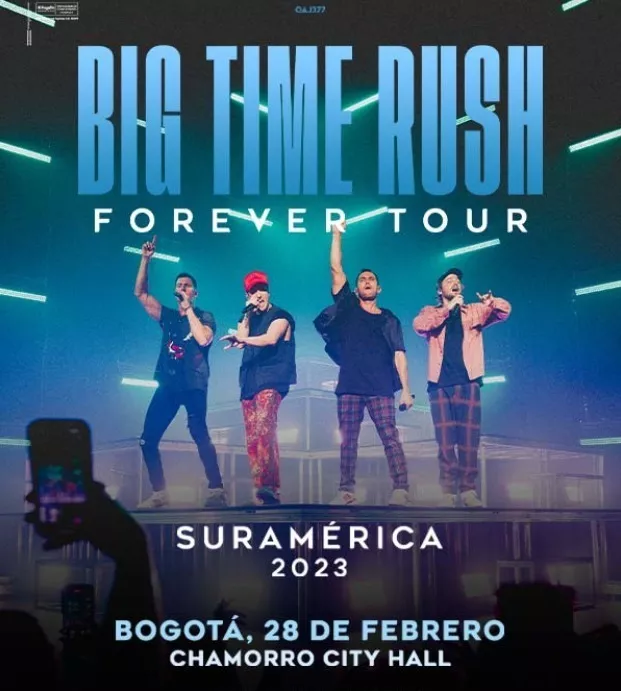 Boletos Big Time Rush Colombia