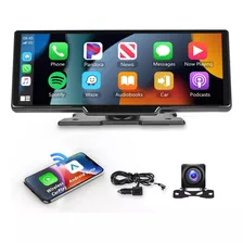 10.26 Wireless Apple Carplay Car Stereo With 1080p Backup C