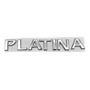 Emblema De Letras Platina Cajuela