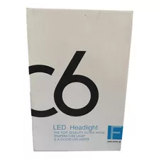 Luced Led C6 Para Carros Camionetas,motos H1 H4 H7 9005 9006