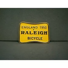 Placa De Licenciamento Bicicleta Antiga Raleigh