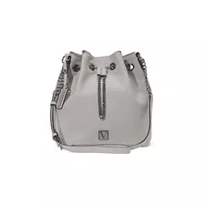 Bolso Bucket Victoria Secret Nueva Original Gris