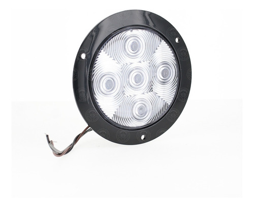 10 Plafon 5 Hiper Led Redondo Fija Y Estrobo 4 PuLG 12-24v F Foto 6