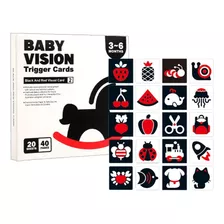 Cartão Estimulador Visual E Movimento Bebê - 3 A 6 Meses