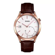 Reloj Hombre Skmei 1581 Todos Los Colores Acero Cuero