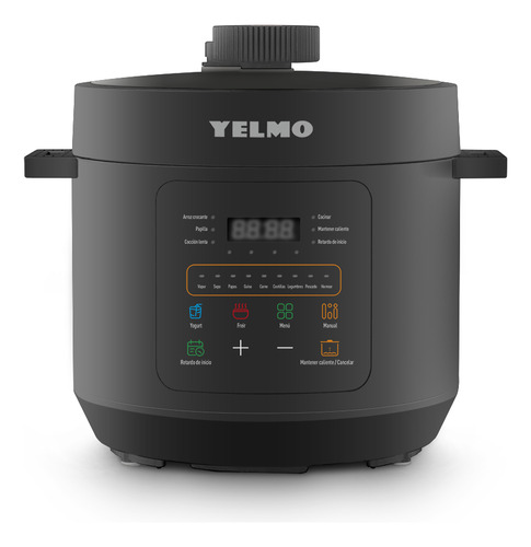 Olla Eléctrica A Presión Yelmo Ps-7006 50hz Negro 6l Frecuencia 50 Hz