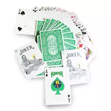 Baraja Cartas Ellusionist Green Keepers Reloads Magia Trucos