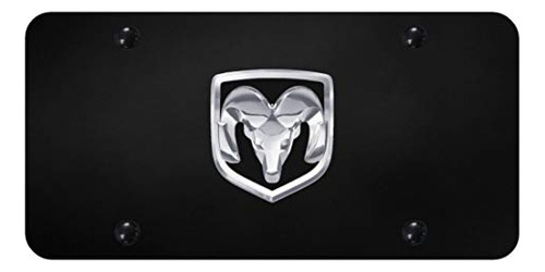 Foto de Au-tomotive Gold, Inc.  Ram 3d Logo Black Metal Auto Li...