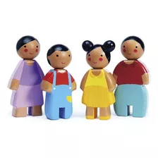 Tender Leaf Toys Sunny Doll Family Juego De 4 Munecas Pa