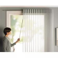 Bastón Para Correr Cortinas - Fibra - Bm - Medida: 90 Cms