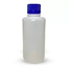 Frasco Reagente Plástico (pe) 500ml Sem Graduação Tampa Azul