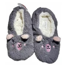 Pantuflas Panchitas Chiporro Llama Kawaii Anti Deslizantes 