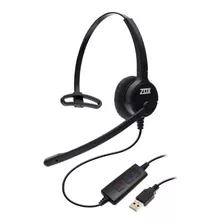 Headset Usb Voip C/ Cancelador De Ruído Mod. Dh-80 - Zox