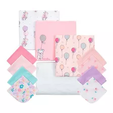 Set 12 Piezas Baby Gift Bambino Creations Koala Rosado