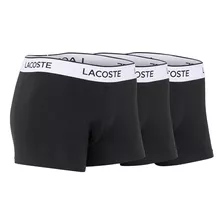 Boxer Lacoste Pack X3 Negros Solo Deportes