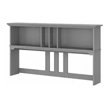 Bush Furniture Salinas 60w Hutch Para Escritorio En Forma D.