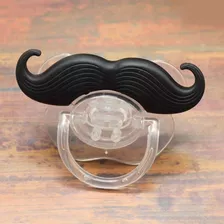 Chupeta De Silicone Engraçada Bico Ortodôntico Bebê Bigode