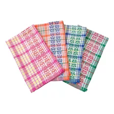 Pack De 4 Paños De Cocina Color Variados Floral